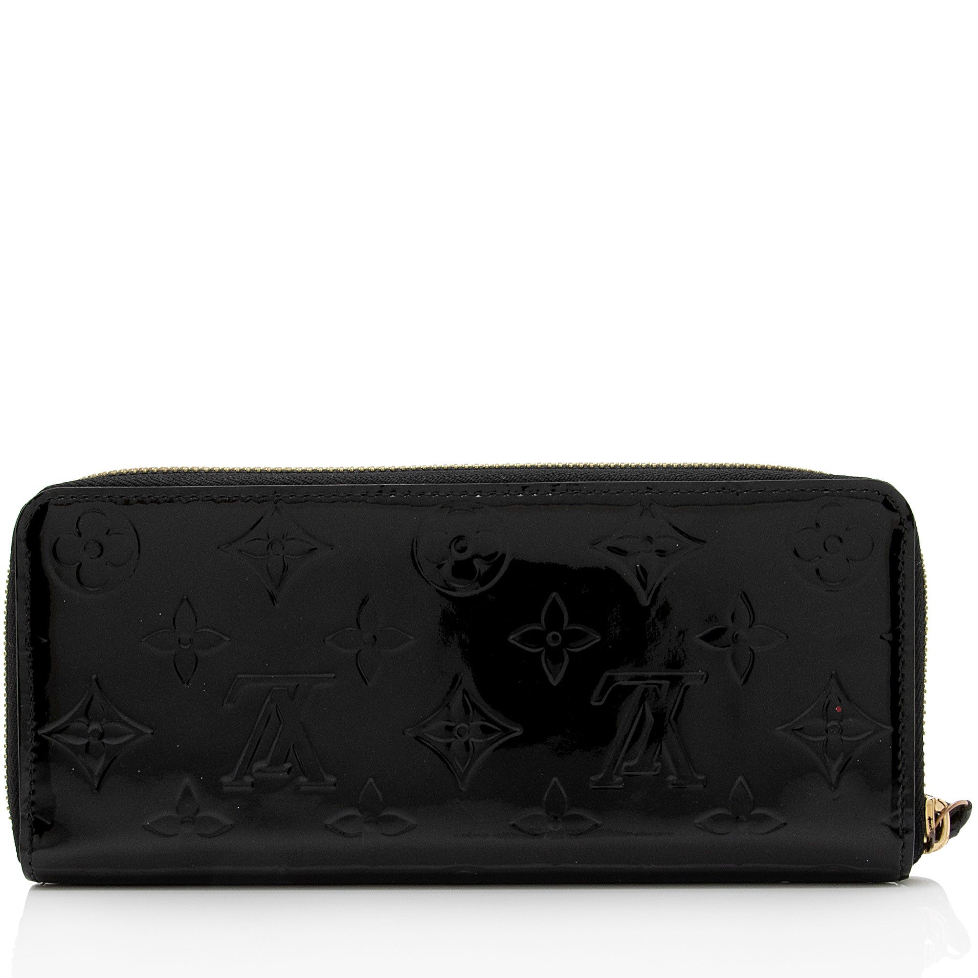 Louis Vuitton Monogram Vernis Clemence Wallet (SHF-XjrGv8)
