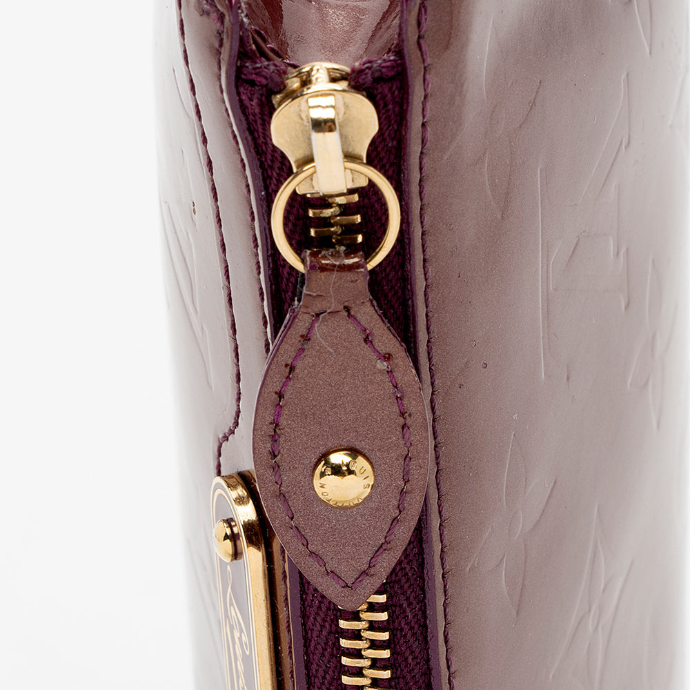 Louis Vuitton Monogram Vernis Cosmetic Pouch (SHF-18485)