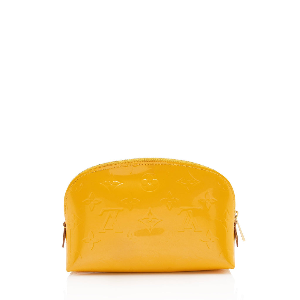 Louis Vuitton Monogram Vernis Cosmetic Pouch (SHF-22863)
