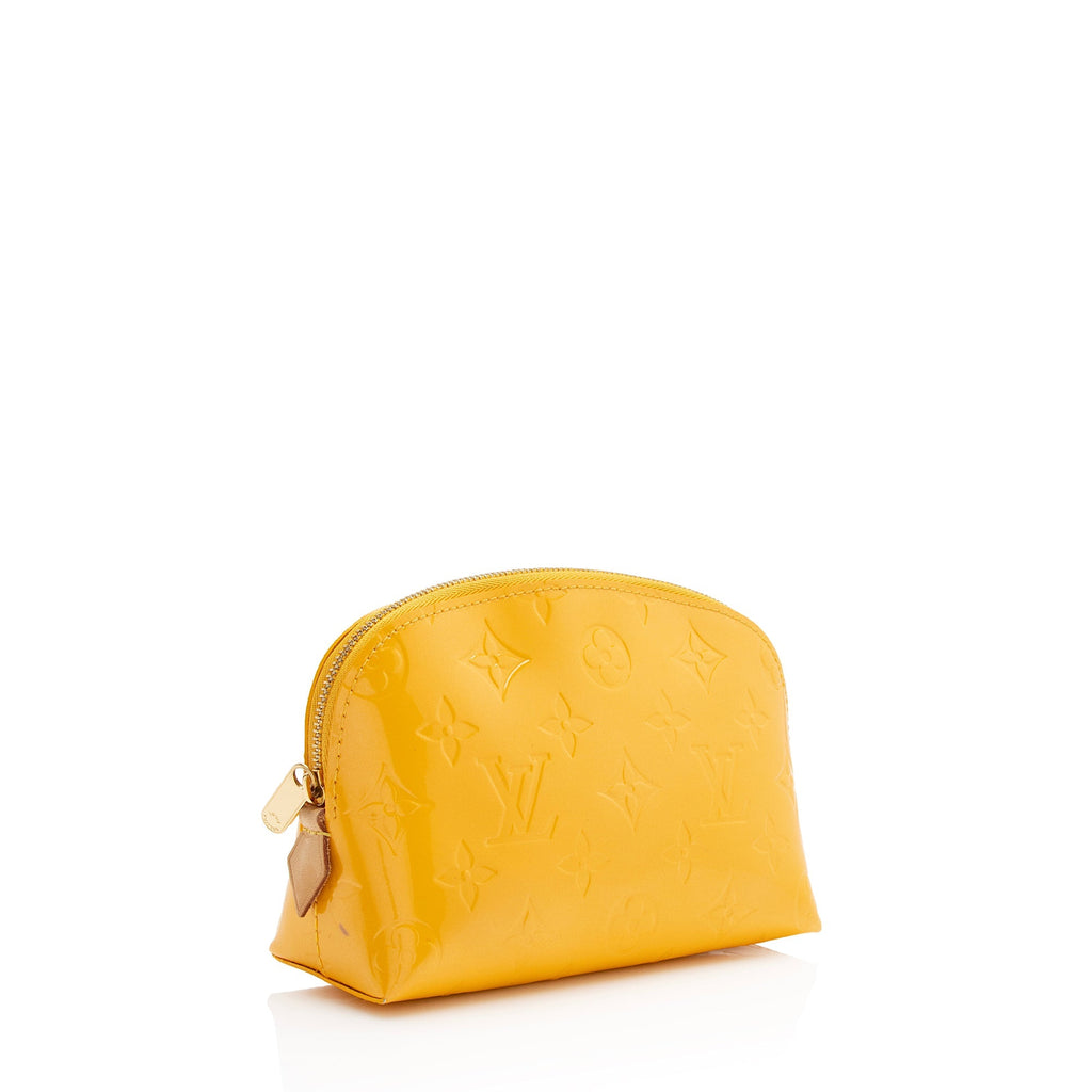Louis Vuitton Monogram Vernis Cosmetic Pouch (SHF-22863)