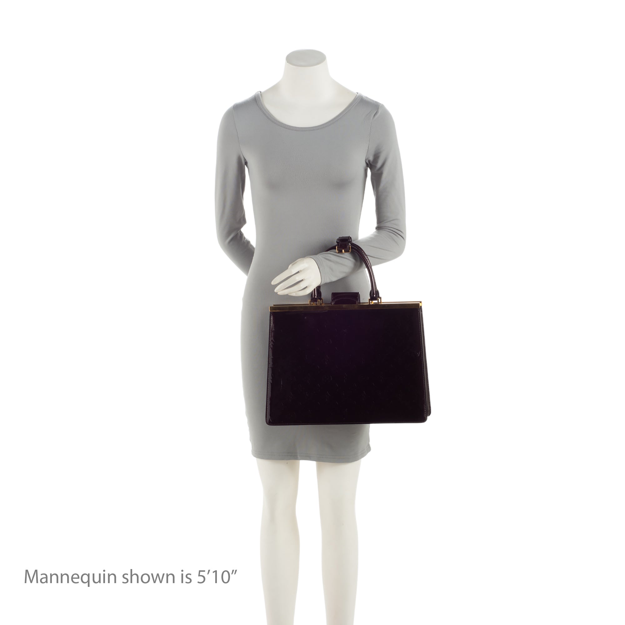 Louis Vuitton Monogram Vernis Deesse GM Satchel (SHF-3rLqRq)