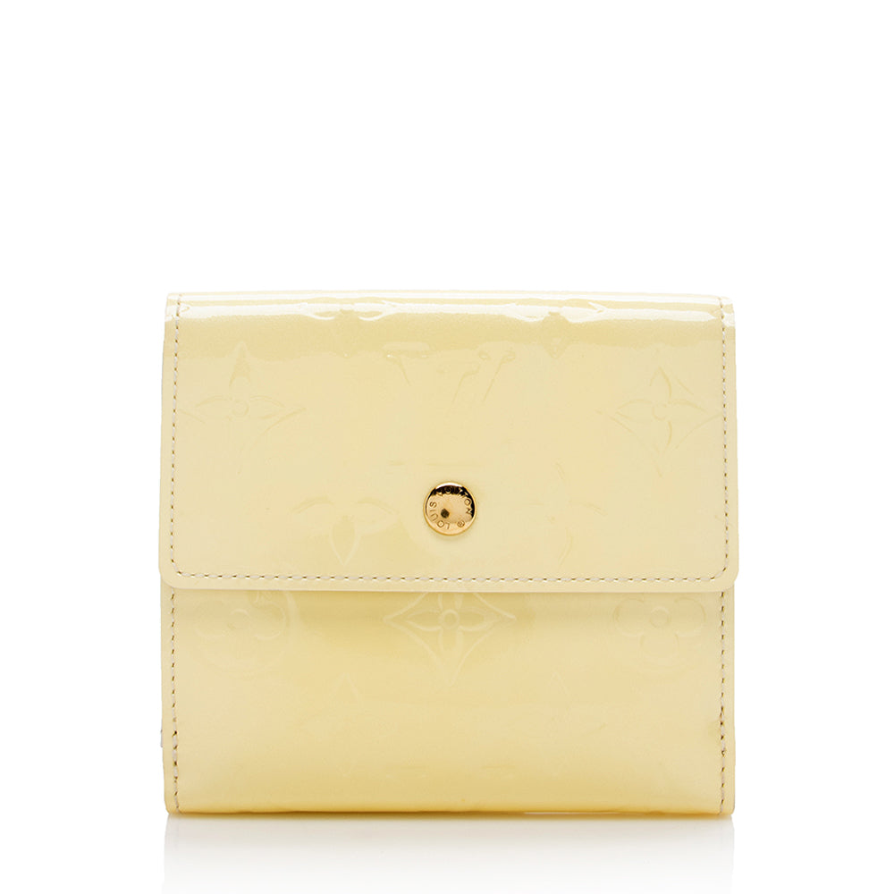 Louis Vuitton Monogram Vernis Elise Wallet - FINAL SALE (SHF-16858)