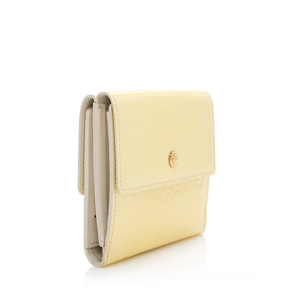 Louis Vuitton Monogram Vernis Elise Wallet - FINAL SALE (SHF-16858)