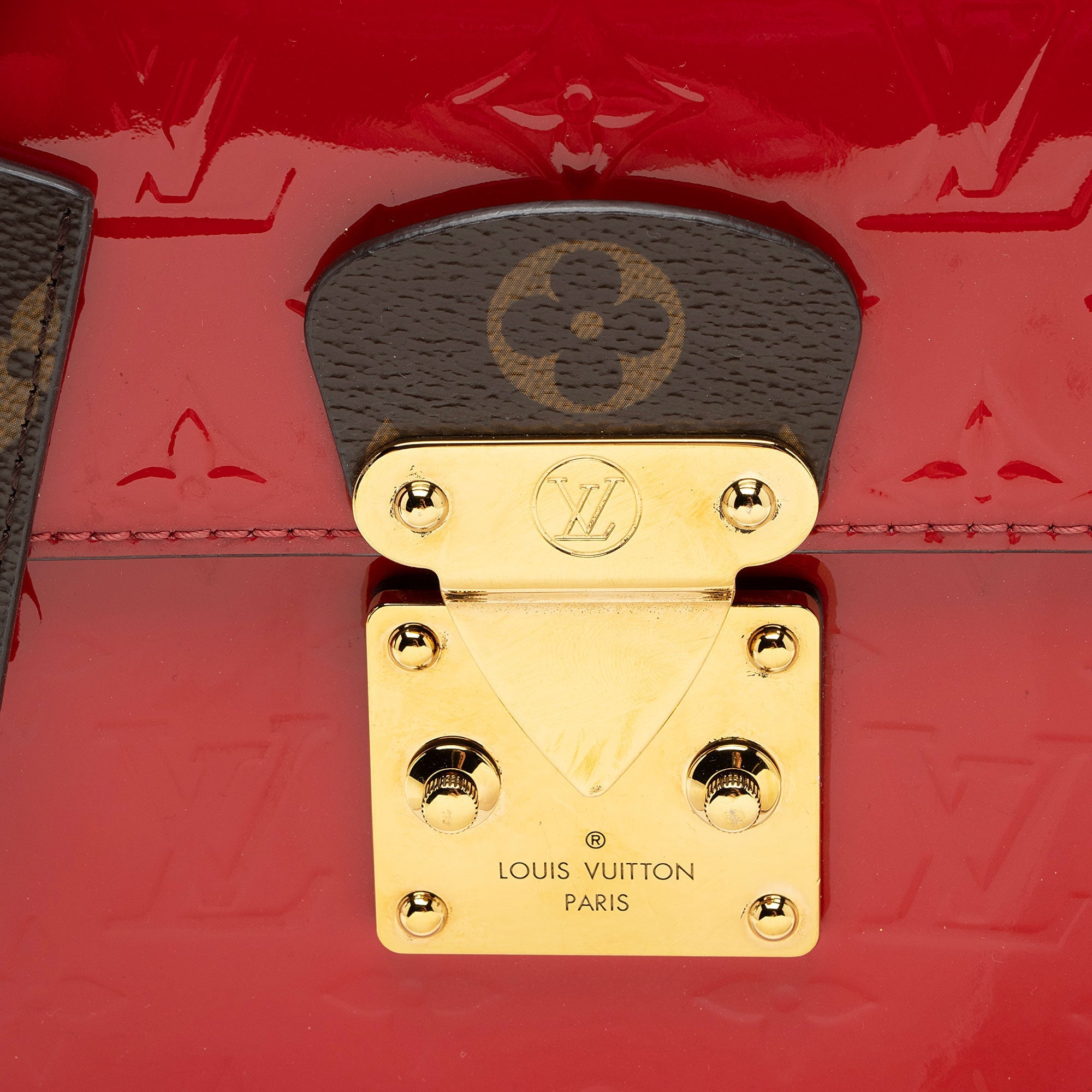 Louis Vuitton Monogram Vernis Epi Leather Spring Street Top Handle (SHF-oQLnPZ)