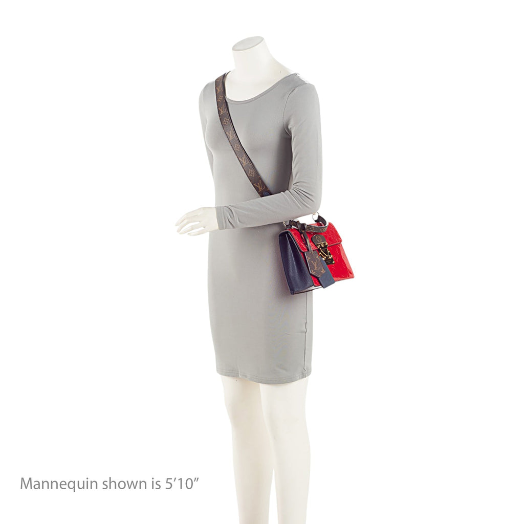 Louis Vuitton Monogram Vernis Epi Leather Spring Street Top Handle (SHF-oQLnPZ)