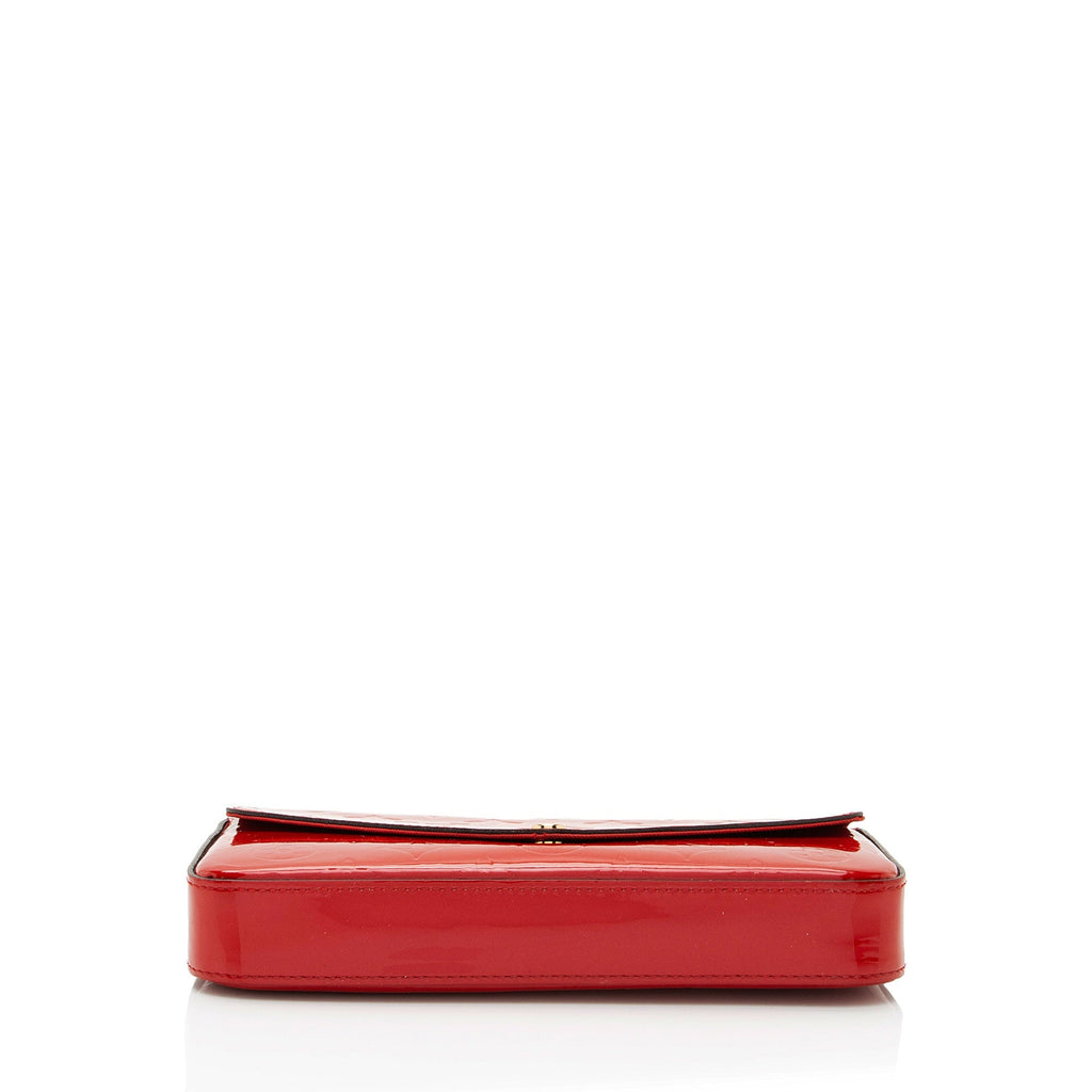 Louis Vuitton Monogram Vernis Felicie Pochette (SHF-LyHMwo)