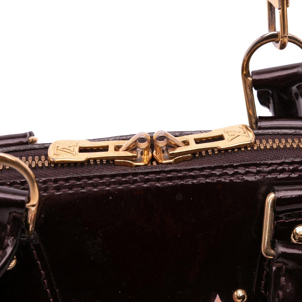 Louis Vuitton Monogram Vernis Flower Alma BB