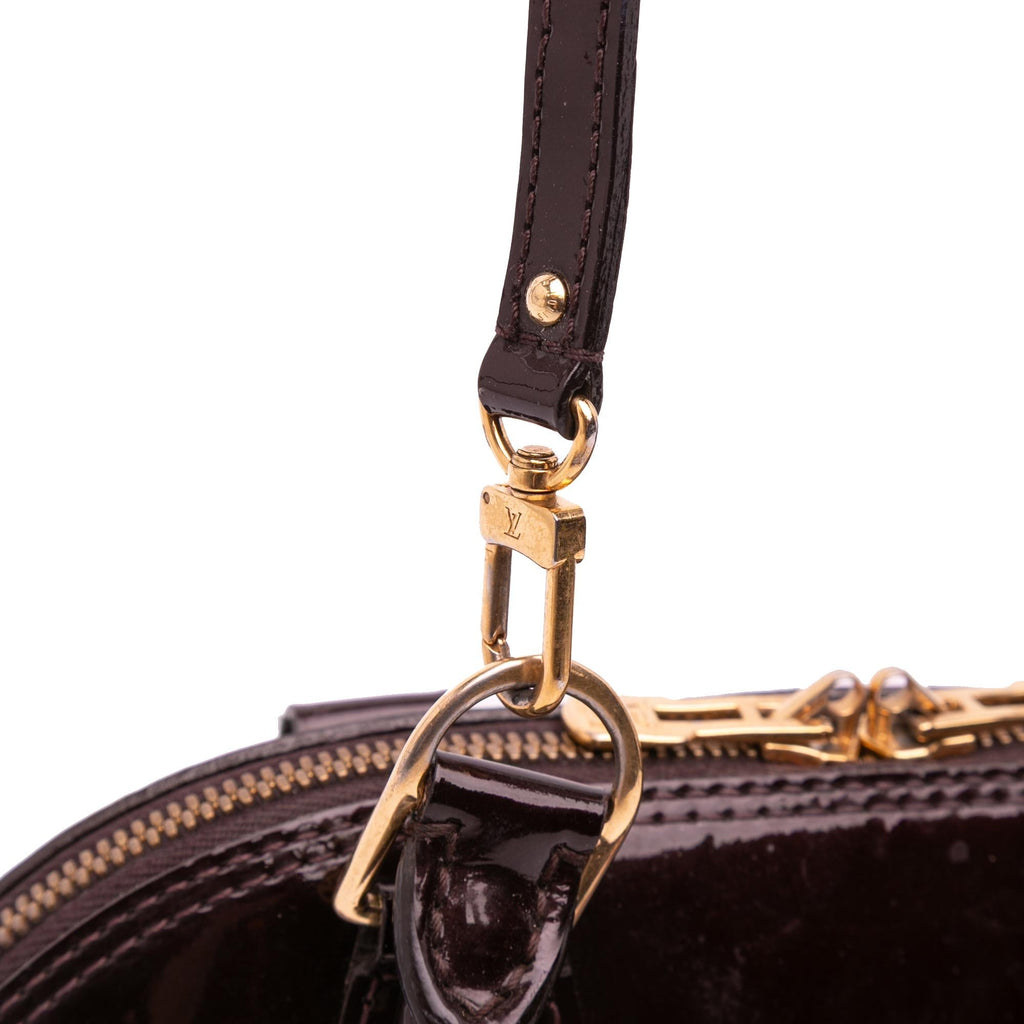 Louis Vuitton Monogram Vernis Flower Alma BB