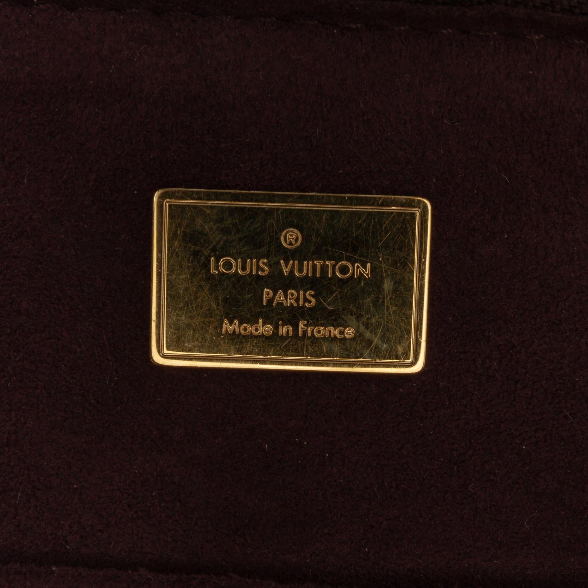 Louis Vuitton Monogram Vernis Flower Alma BB