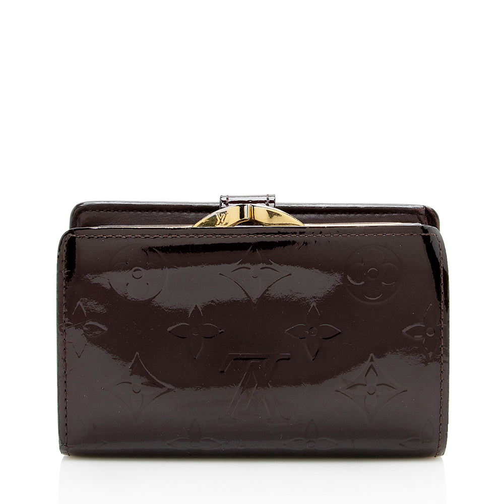 Louis Vuitton Monogram Vernis French Purse Wallet - FINAL SALE (SHF-15635)