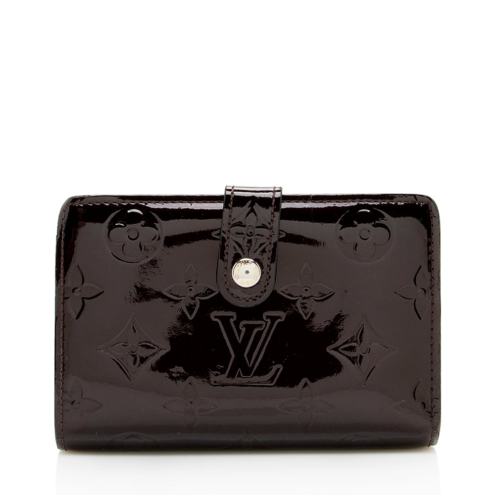 Louis Vuitton Monogram Vernis French Purse Wallet - FINAL SALE (SHF-15635)