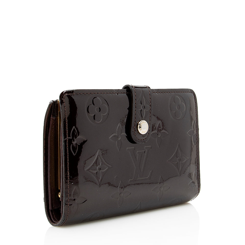 Louis Vuitton Monogram Vernis French Purse Wallet - FINAL SALE (SHF-15635)
