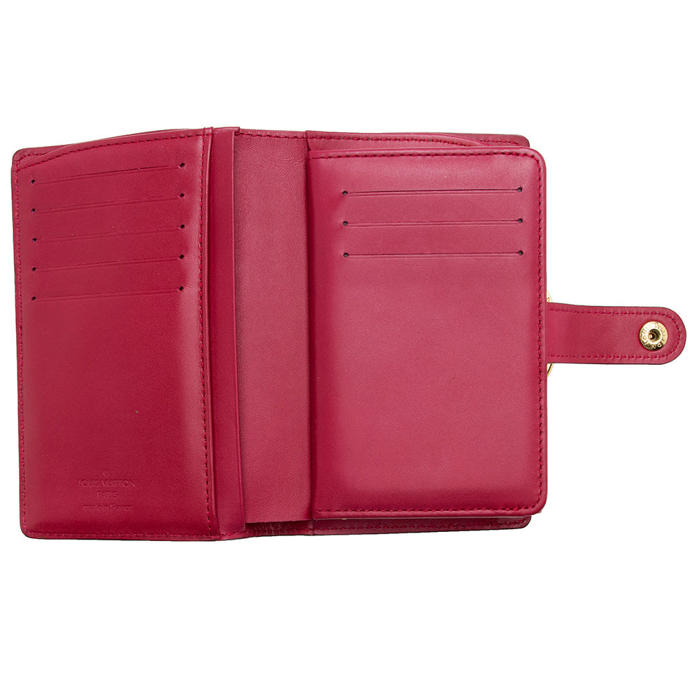 Louis Vuitton Monogram Vernis French Purse Wallet (SHF-16160)