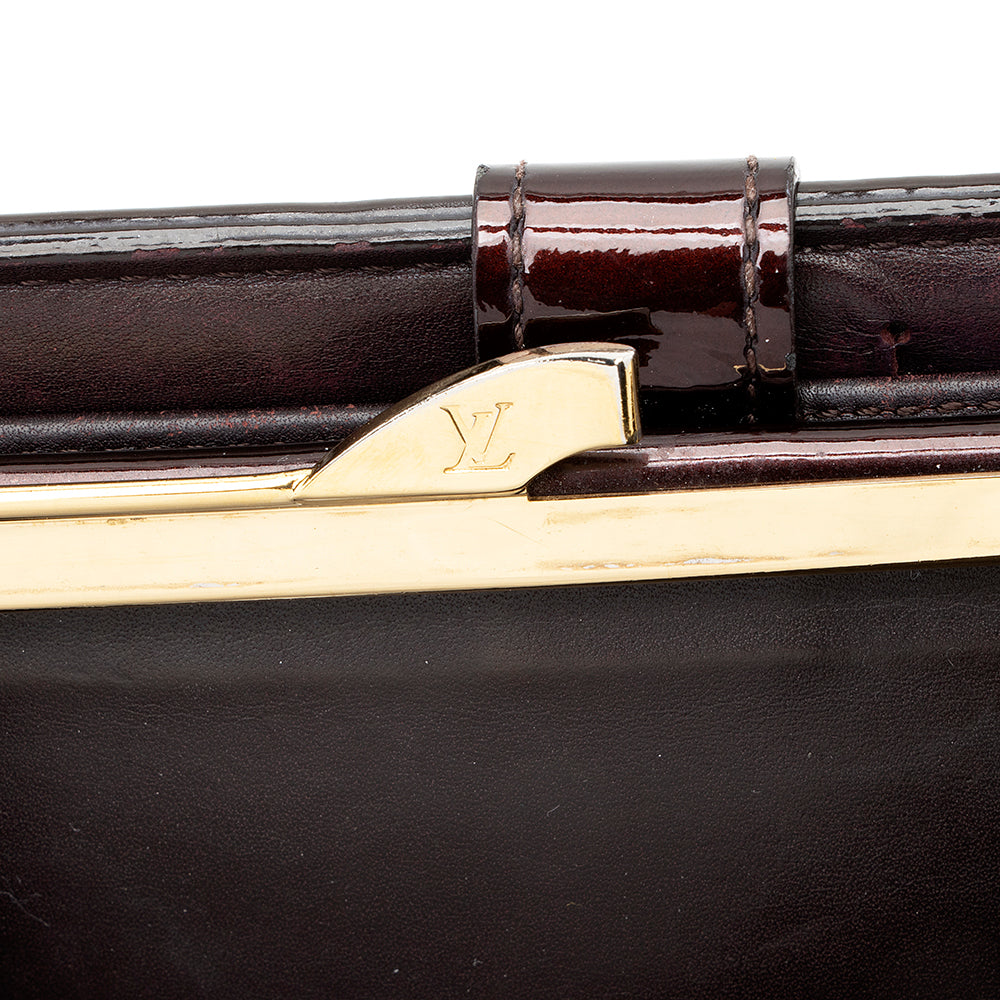 Louis Vuitton Monogram Vernis French Purse Wallet - FINAL SALE (SHF-19373)