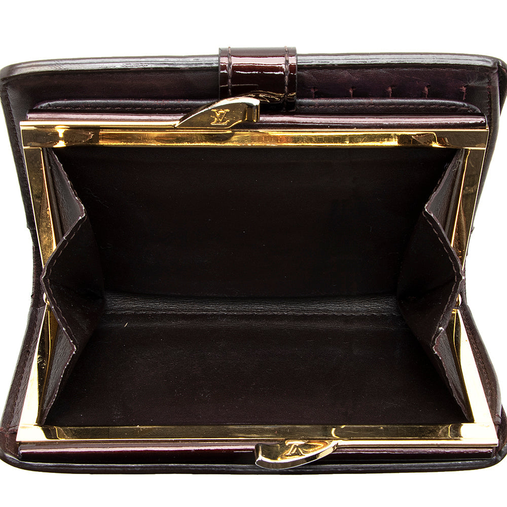 Louis Vuitton Monogram Vernis French Purse Wallet - FINAL SALE (SHF-19373)