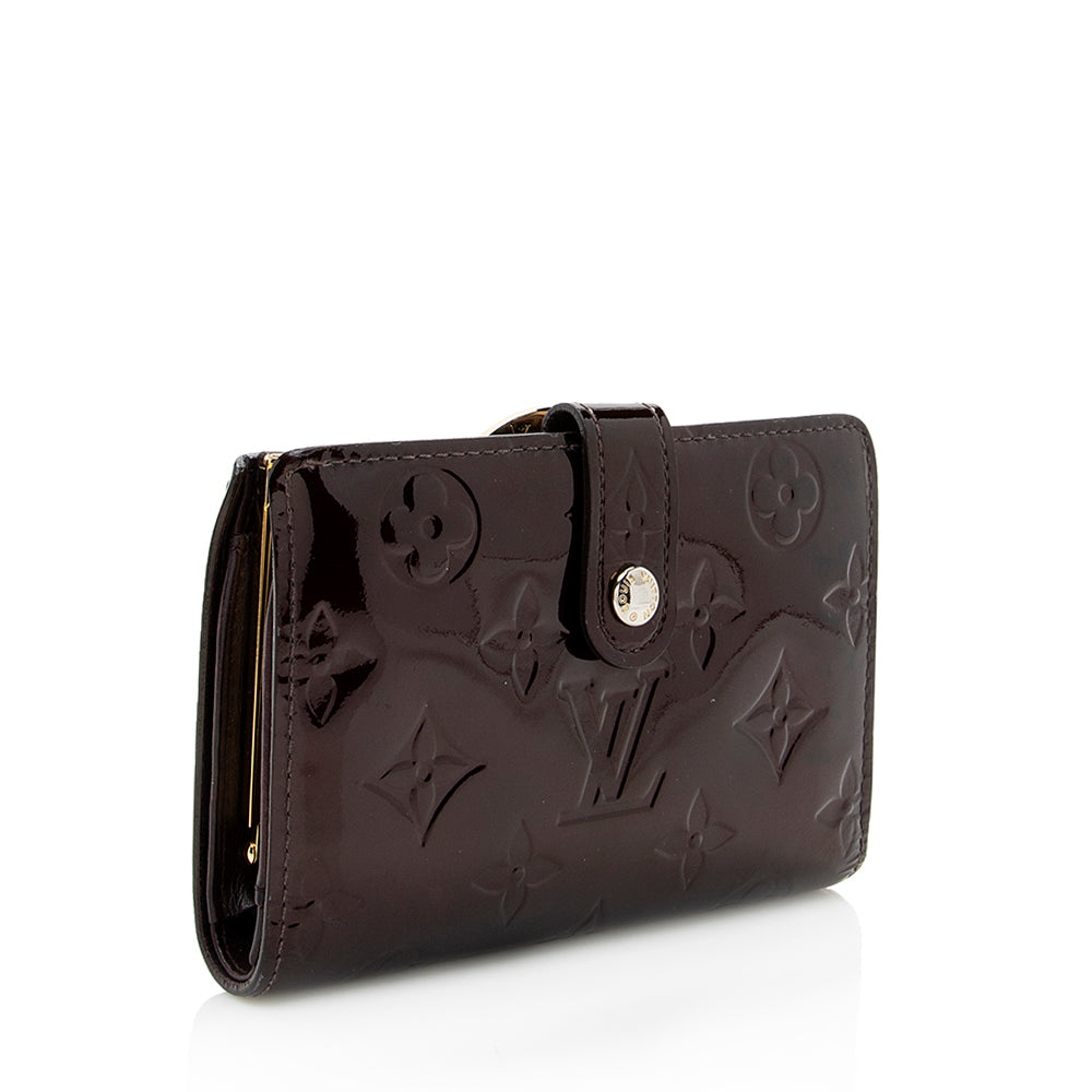 Louis Vuitton Monogram Vernis French Purse Wallet - FINAL SALE (SHF-19373)