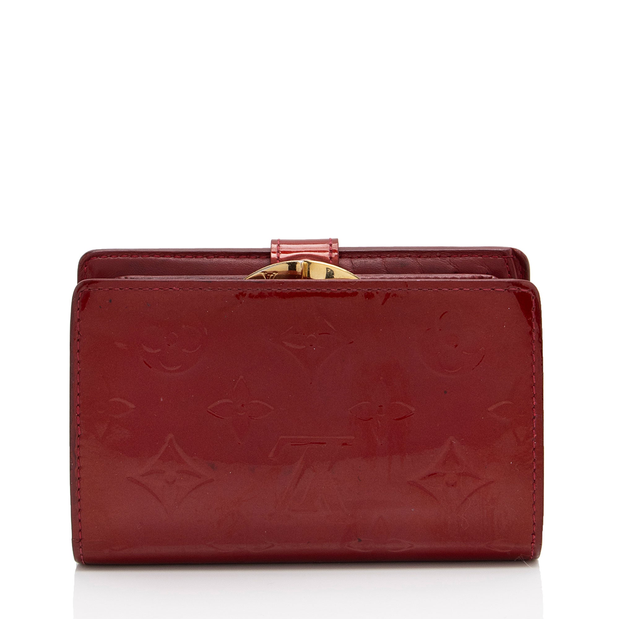 Louis Vuitton Monogram Vernis French Purse Wallet (SHF-BKDtlO)
