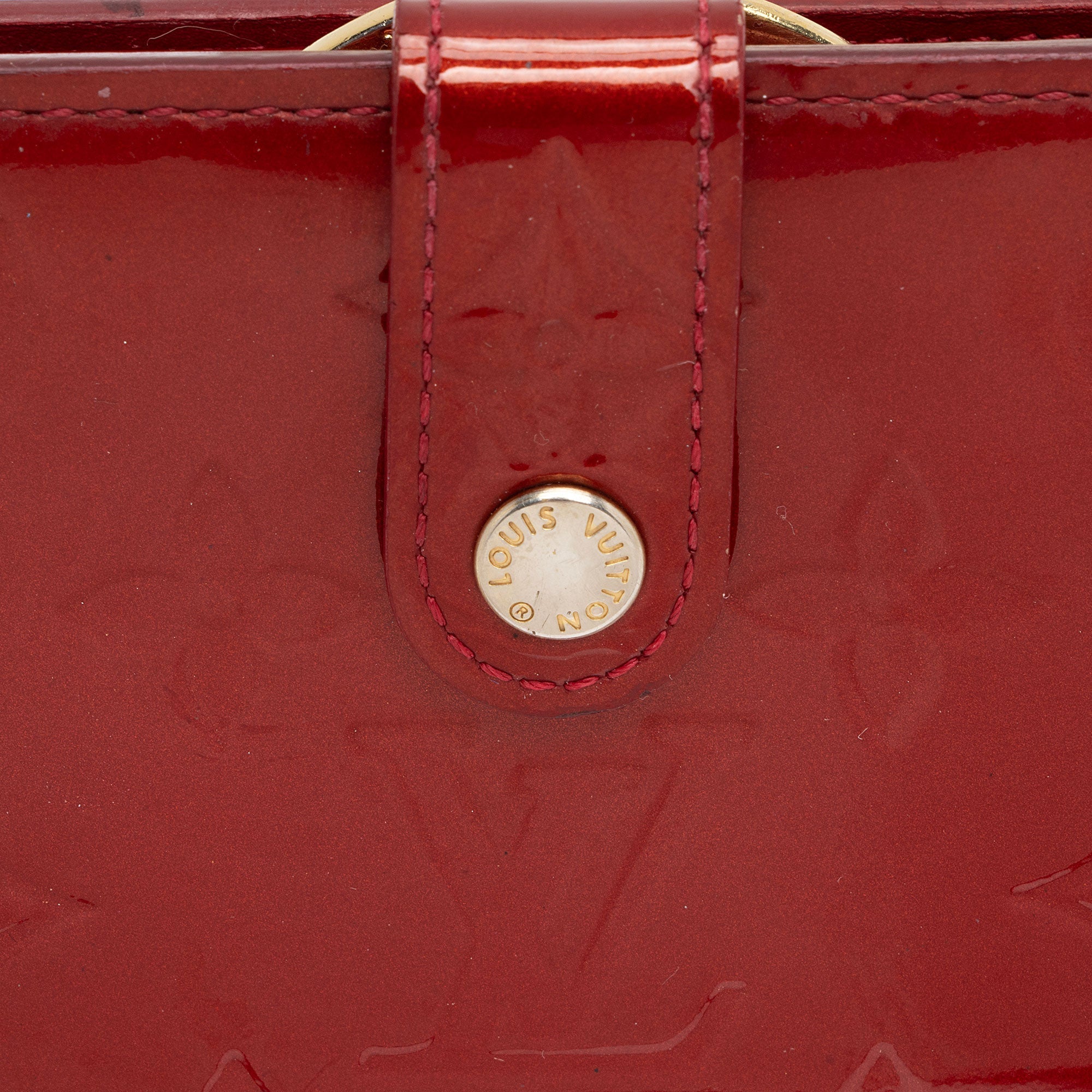 Louis Vuitton Monogram Vernis French Purse Wallet (SHF-BKDtlO)