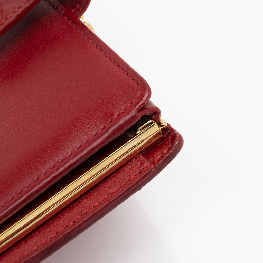 Louis Vuitton Monogram Vernis French Purse Wallet (SHF-BKDtlO)
