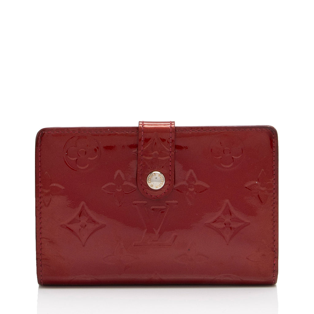 Louis Vuitton Monogram Vernis French Purse Wallet (SHF-BKDtlO)