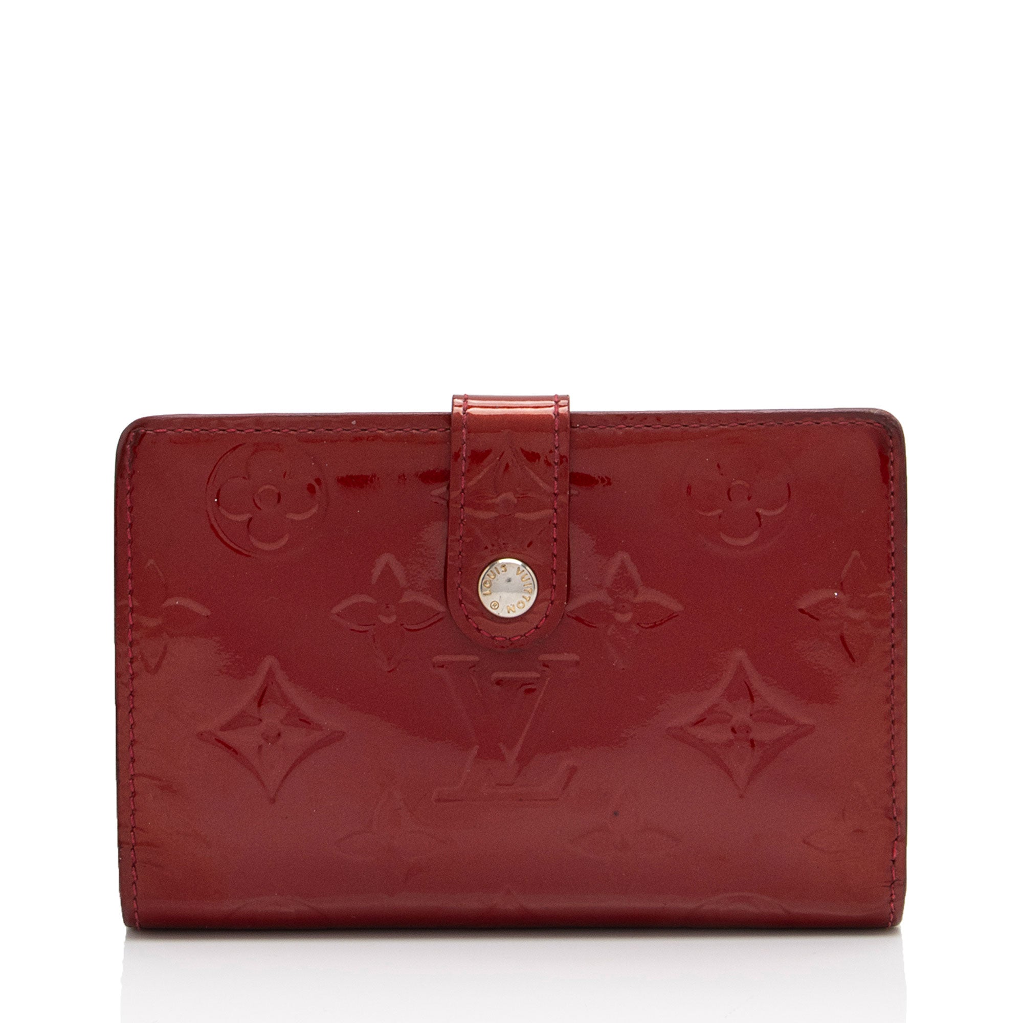 Louis Vuitton Monogram Vernis French Purse Wallet (SHF-BKDtlO)