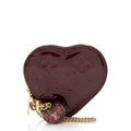 Louis Vuitton Monogram Vernis Heart Coin Wallet (SHF-16855)