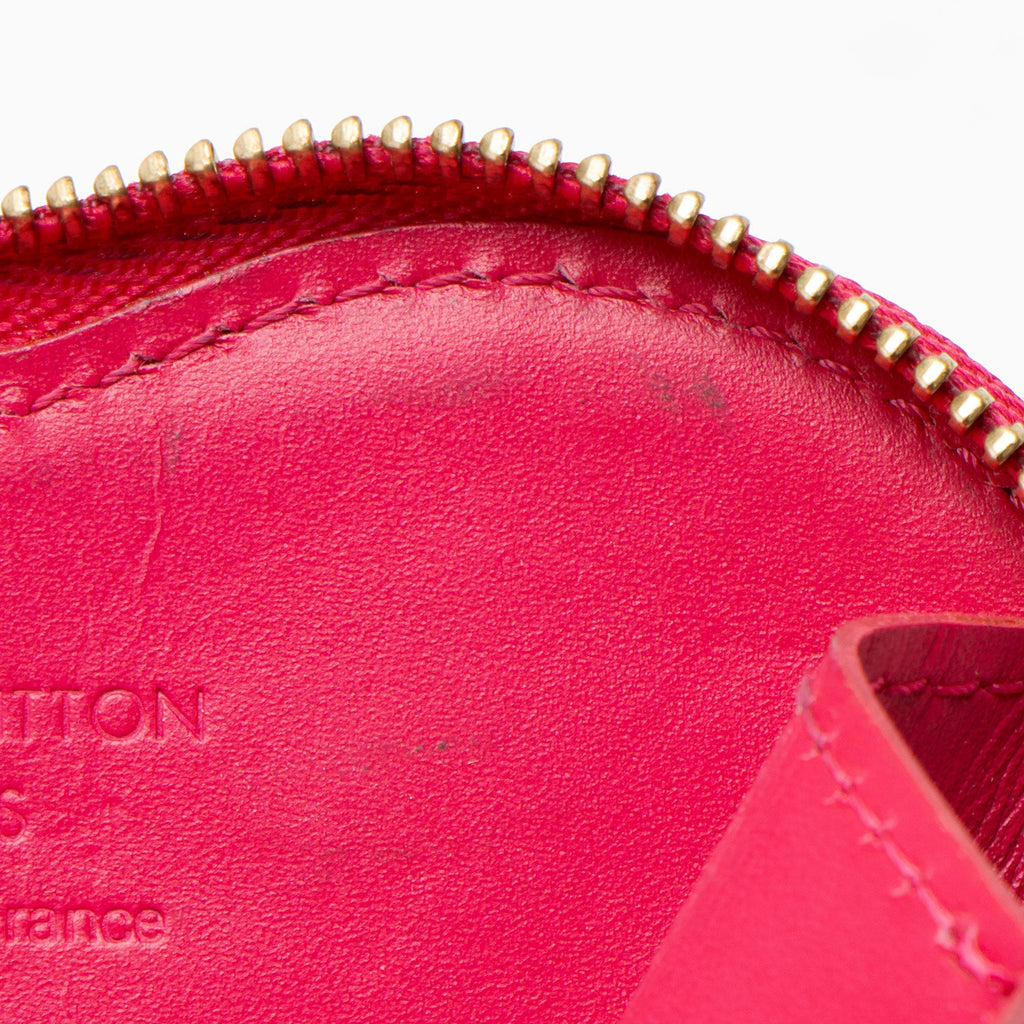 Louis Vuitton Monogram Vernis Heart Coin Wallet
