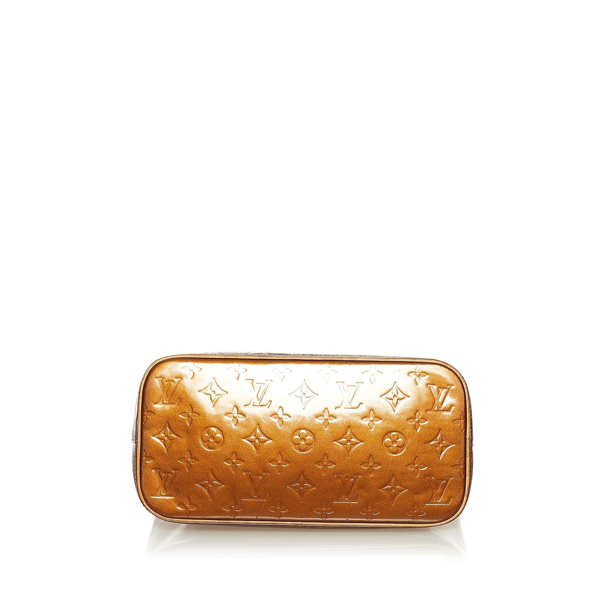 Louis Vuitton Monogram Vernis Houson (SHG-34903)