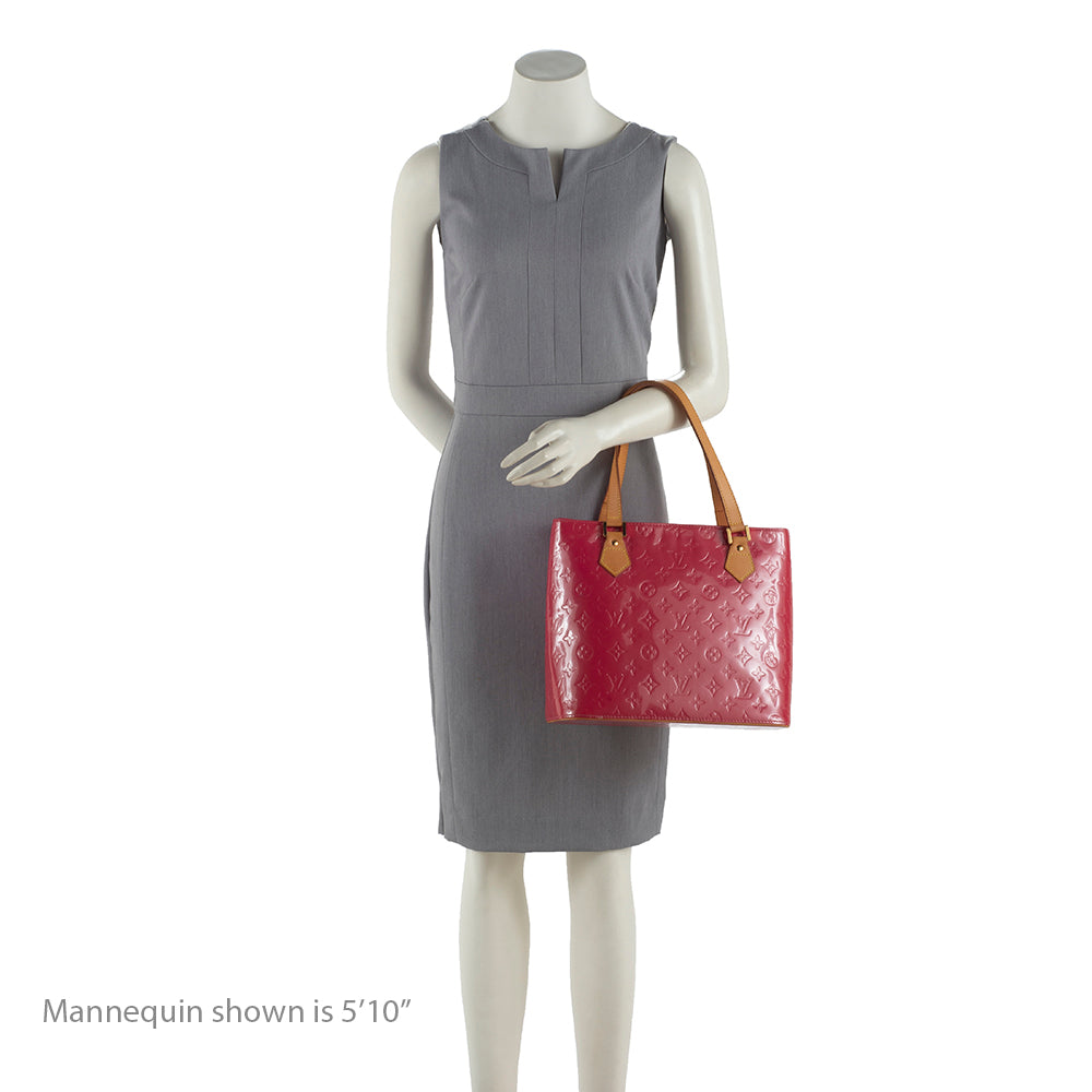 Louis Vuitton Monogram Vernis Houston Tote (SHF-18539)