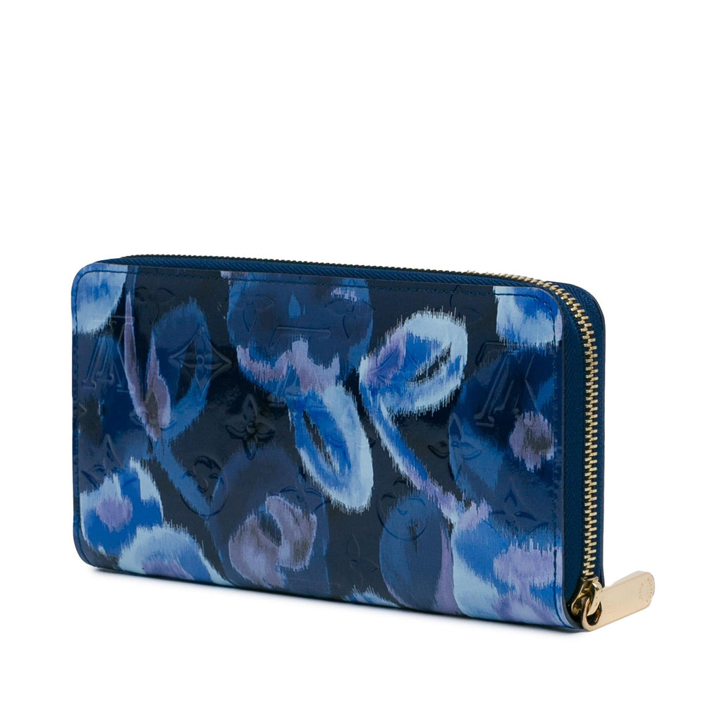 Louis Vuitton Monogram Vernis Ikat Zippy Wallet (SHG-Ob4kHo)