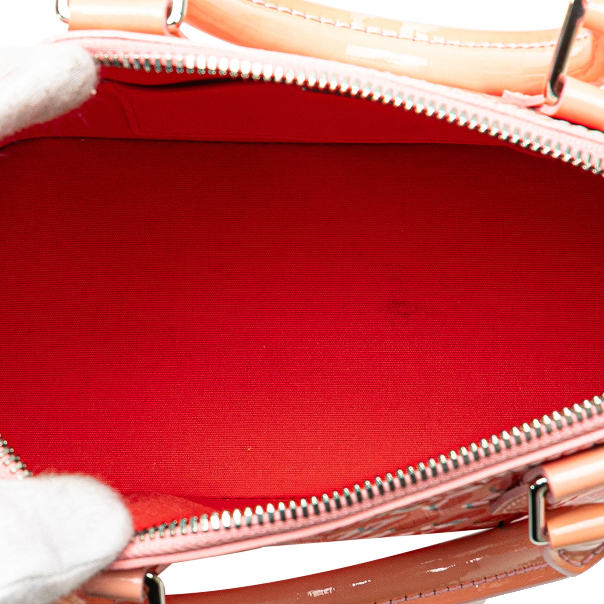 Louis Vuitton Monogram Vernis Jungle Dots Alma BB