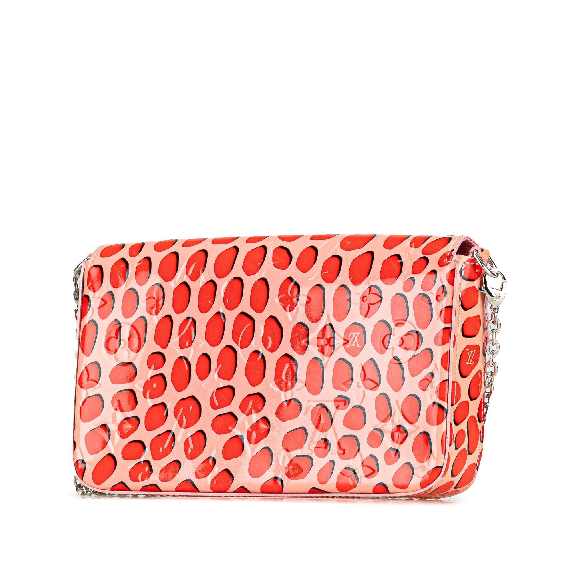 Louis Vuitton Monogram Vernis Jungle Dots Pochette Felicie