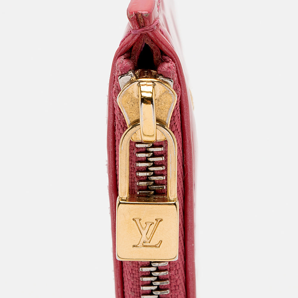 Louis Vuitton Monogram Vernis Key Pouch (SHF-20881)