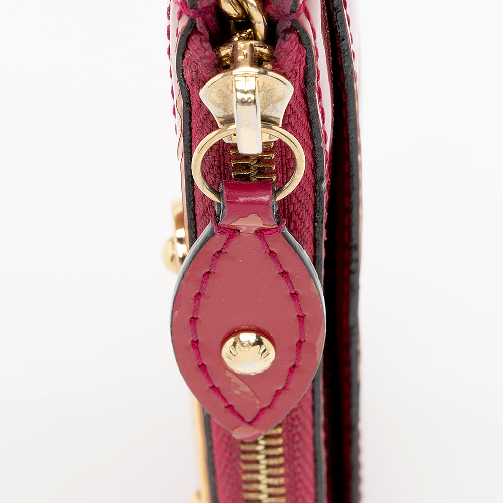 Louis Vuitton Monogram Vernis Key Pouch (SHF-21127)