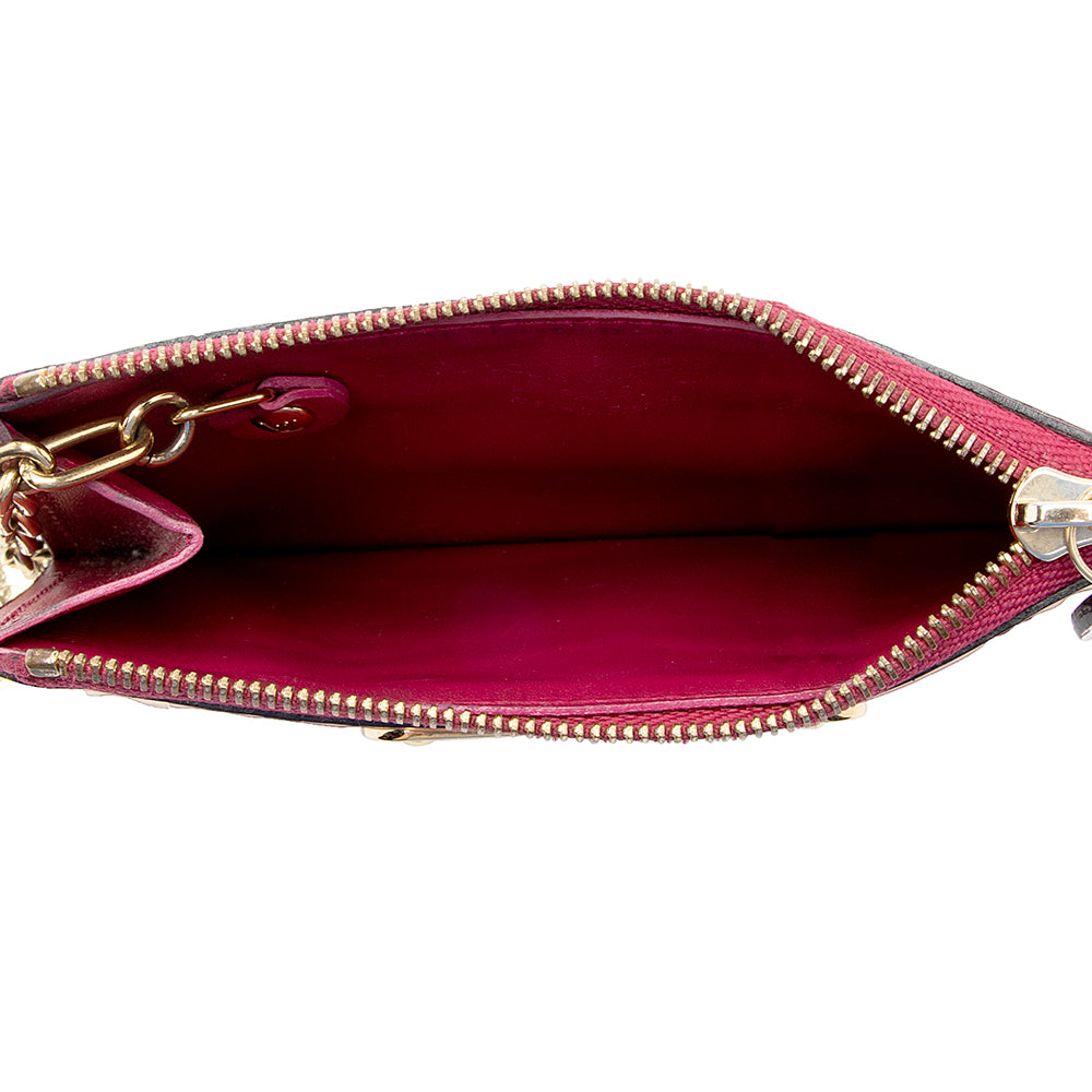 Louis Vuitton Monogram Vernis Key Pouch (SHF-21127)