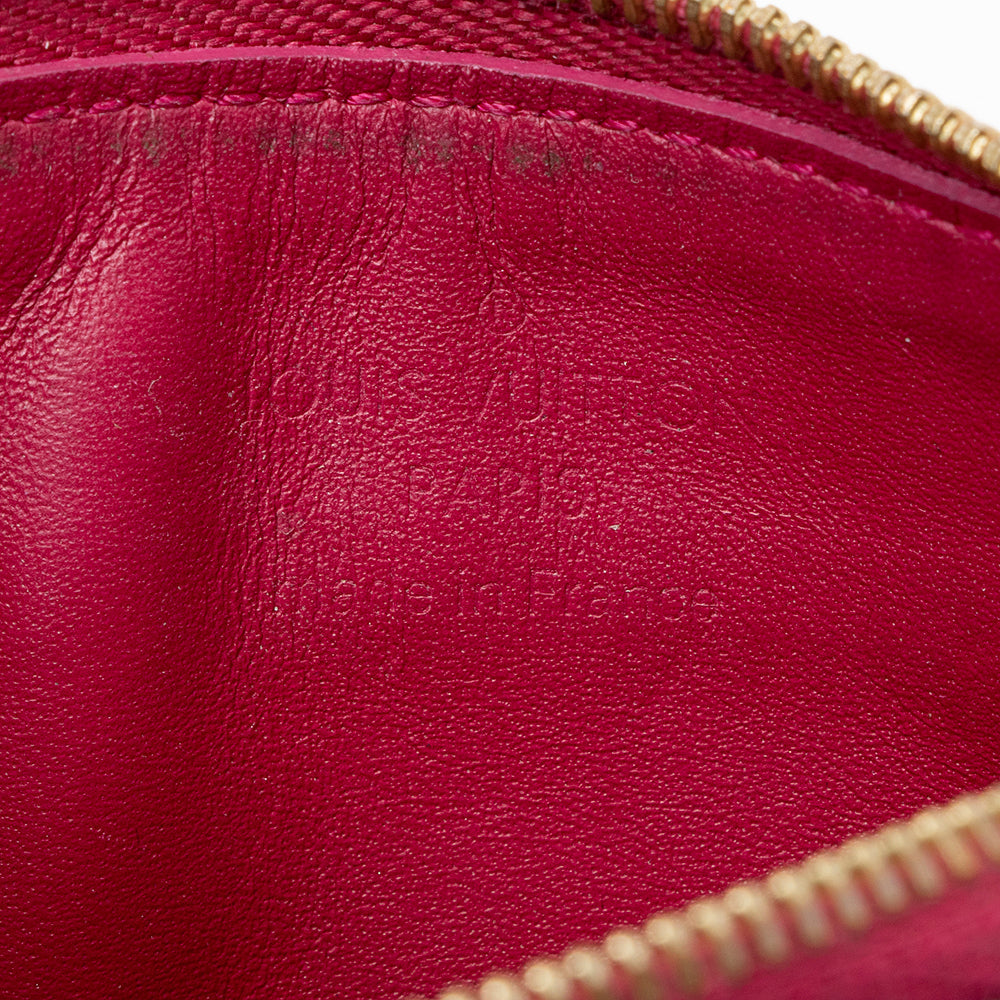 Louis Vuitton Monogram Vernis Key Pouch (SHF-21127)