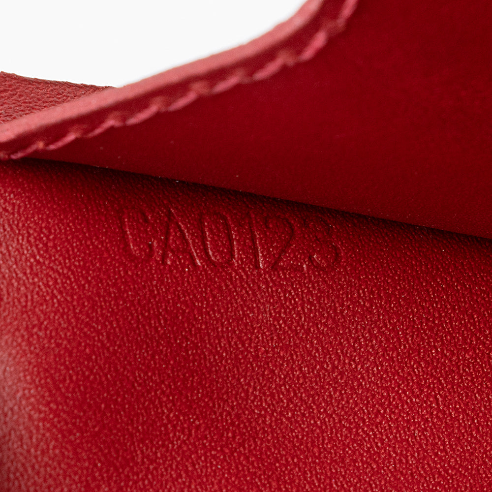 Louis Vuitton Monogram Vernis Key Pouch (SHF-22157)