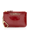 Louis Vuitton Monogram Vernis Key Pouch (SHF-22157)