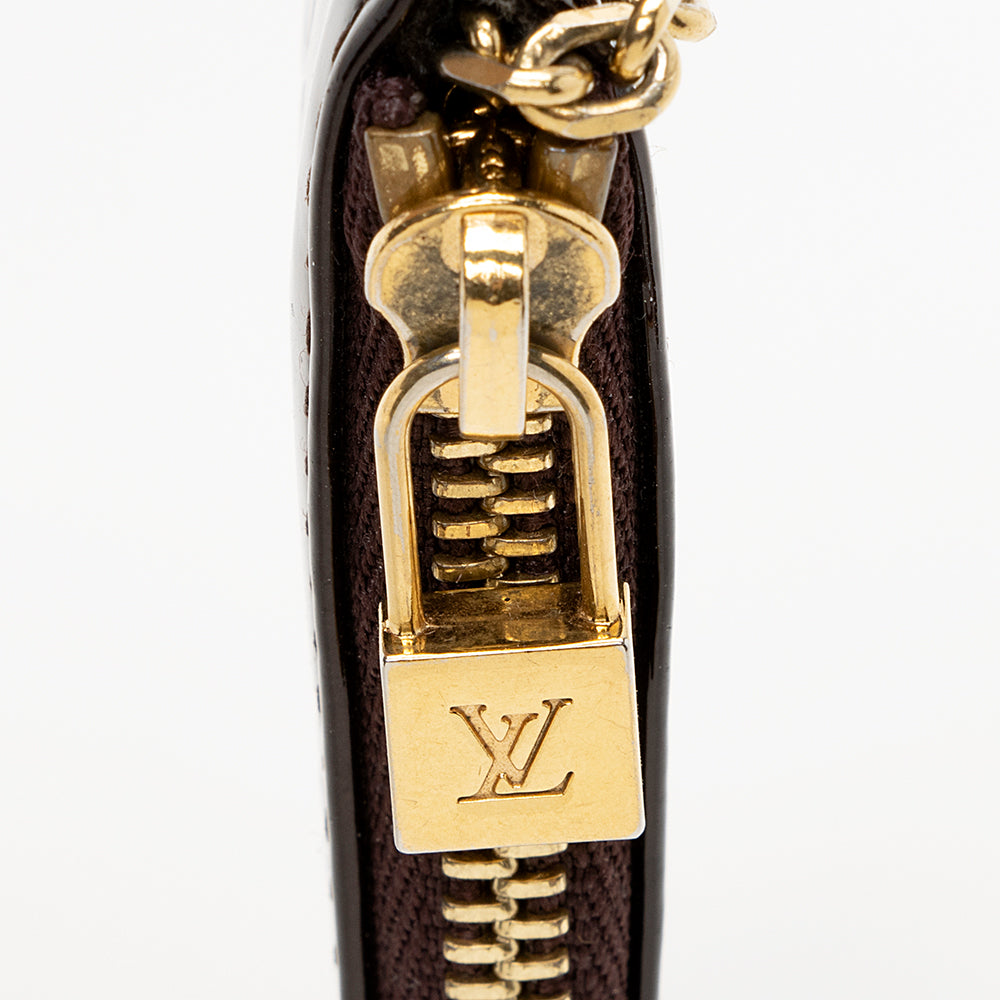 Louis Vuitton Monogram Vernis Key Pouch (SHF-22158)