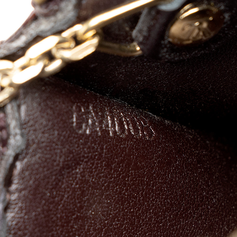 Louis Vuitton Monogram Vernis Key Pouch (SHF-22158)
