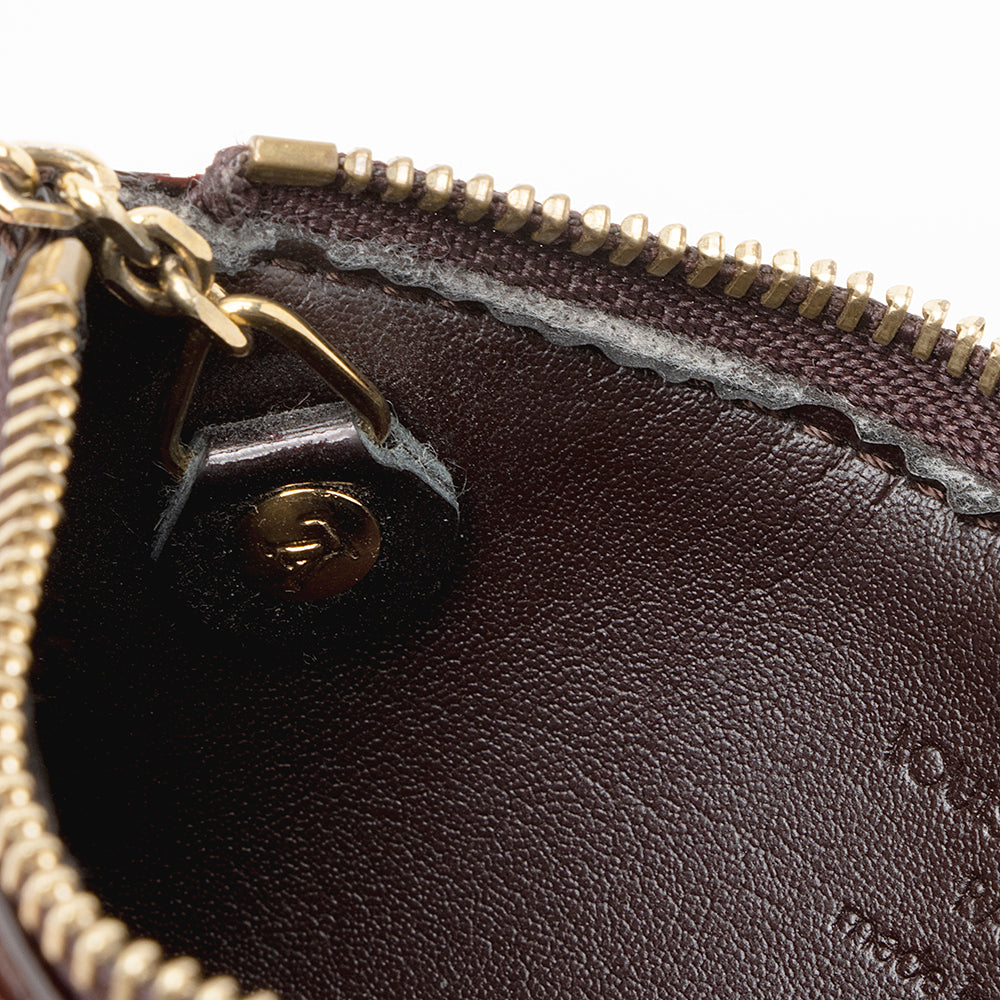 Louis Vuitton Monogram Vernis Key Pouch (SHF-22158)