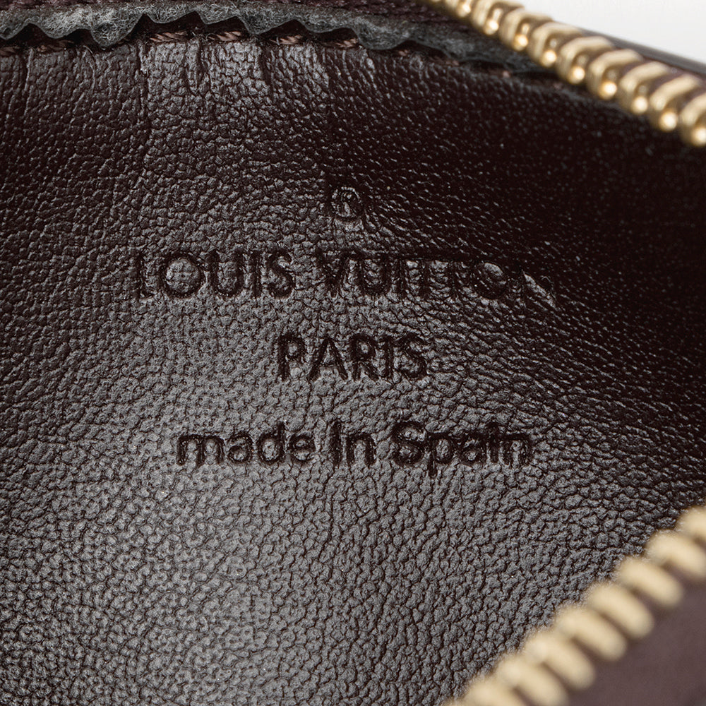 Louis Vuitton Monogram Vernis Key Pouch (SHF-22158)