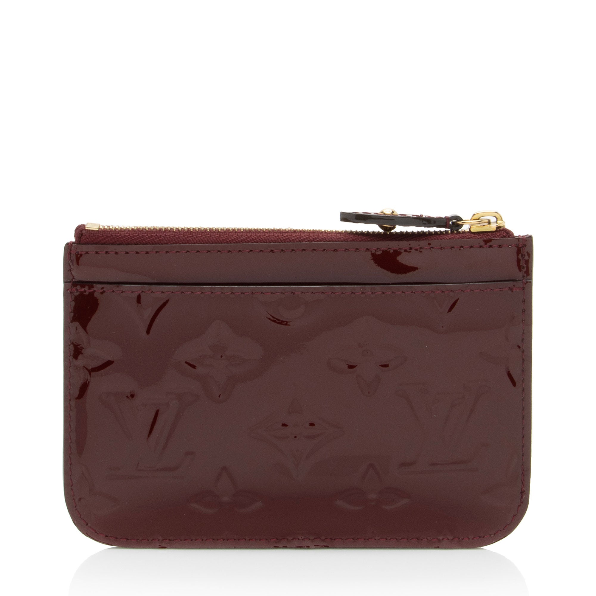 Louis Vuitton Monogram Vernis Key Pouch (SHF-bhqOVo)