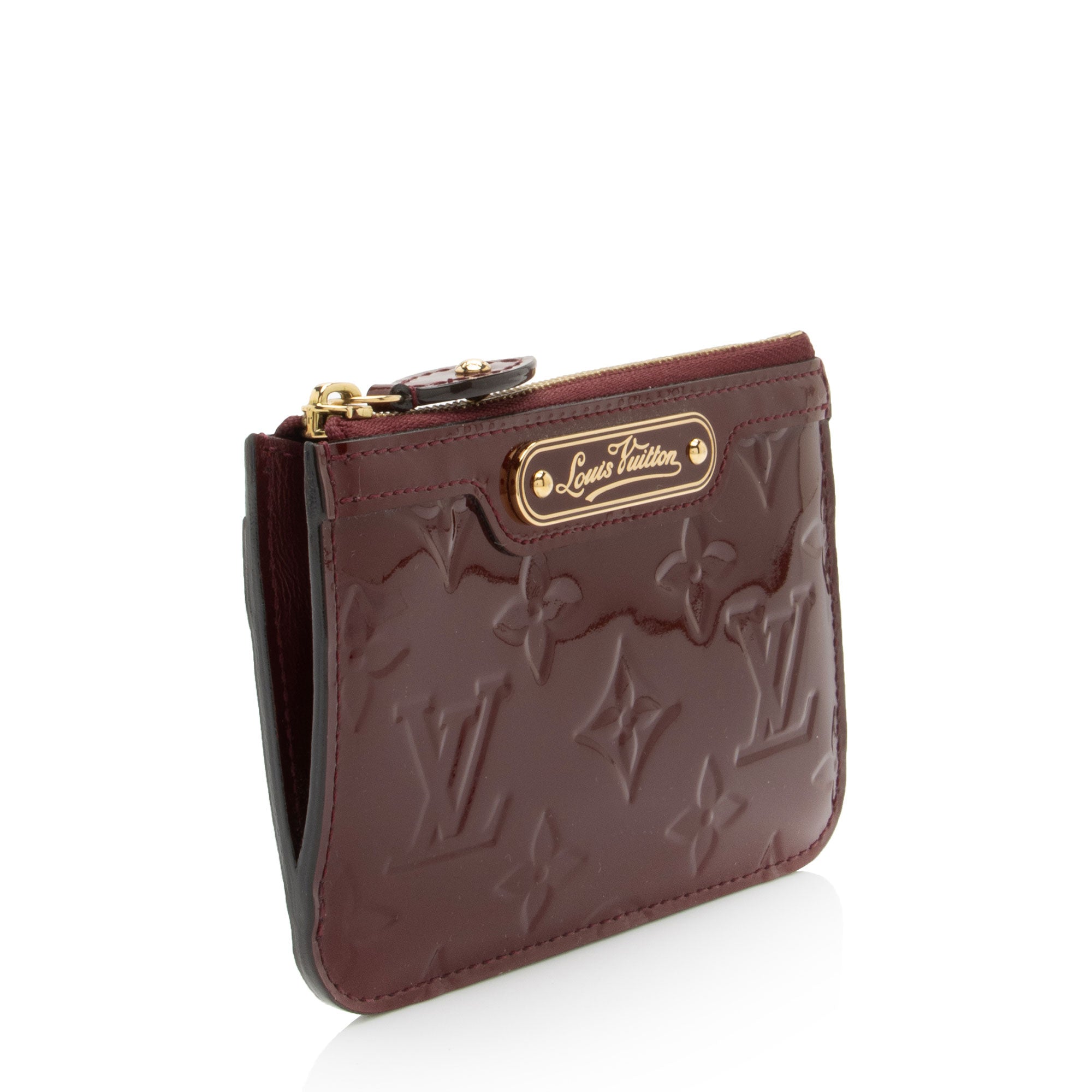 Louis Vuitton Monogram Vernis Key Pouch (SHF-bhqOVo)