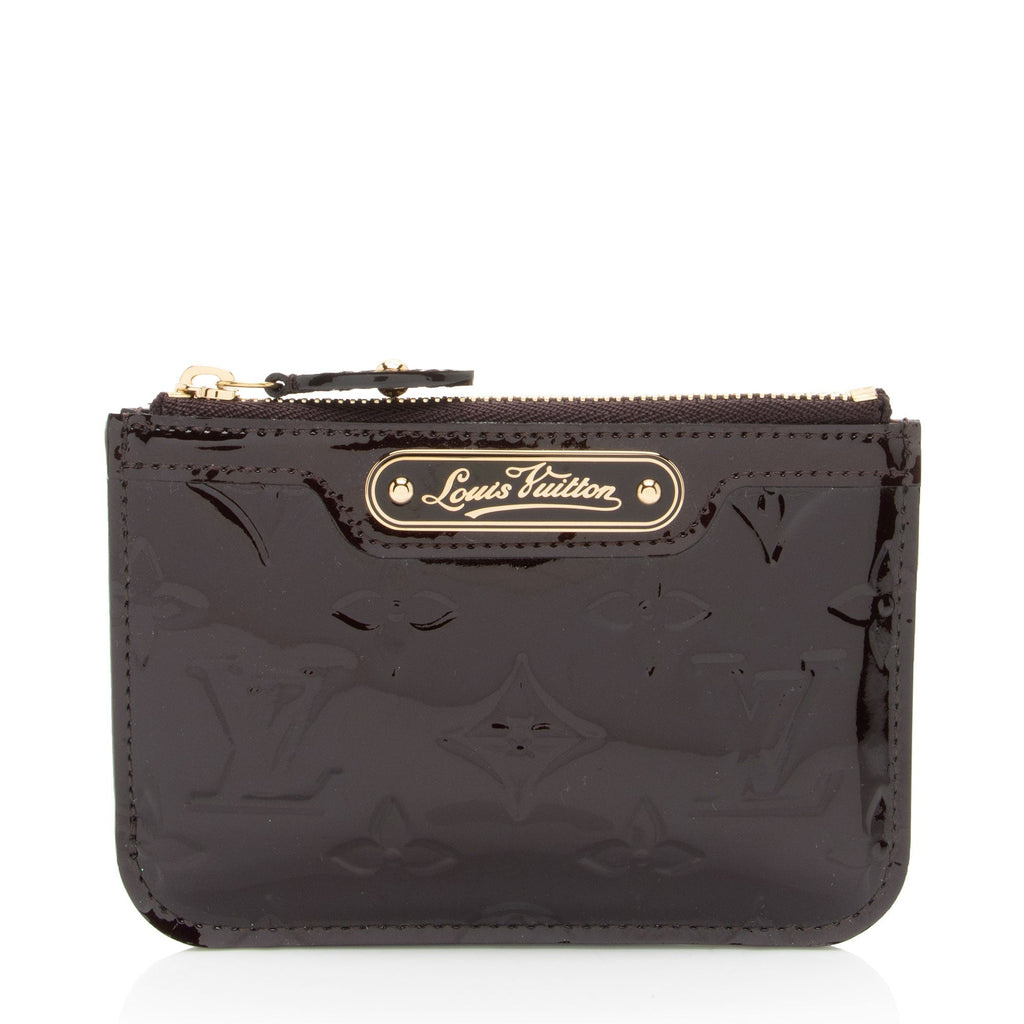 Louis Vuitton Monogram Vernis Key Pouch (SHF-UGUw5z)