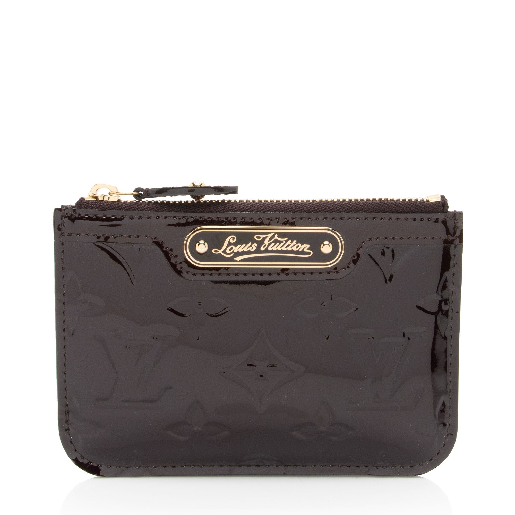 Louis Vuitton Monogram Vernis Key Pouch (SHF-UGUw5z)