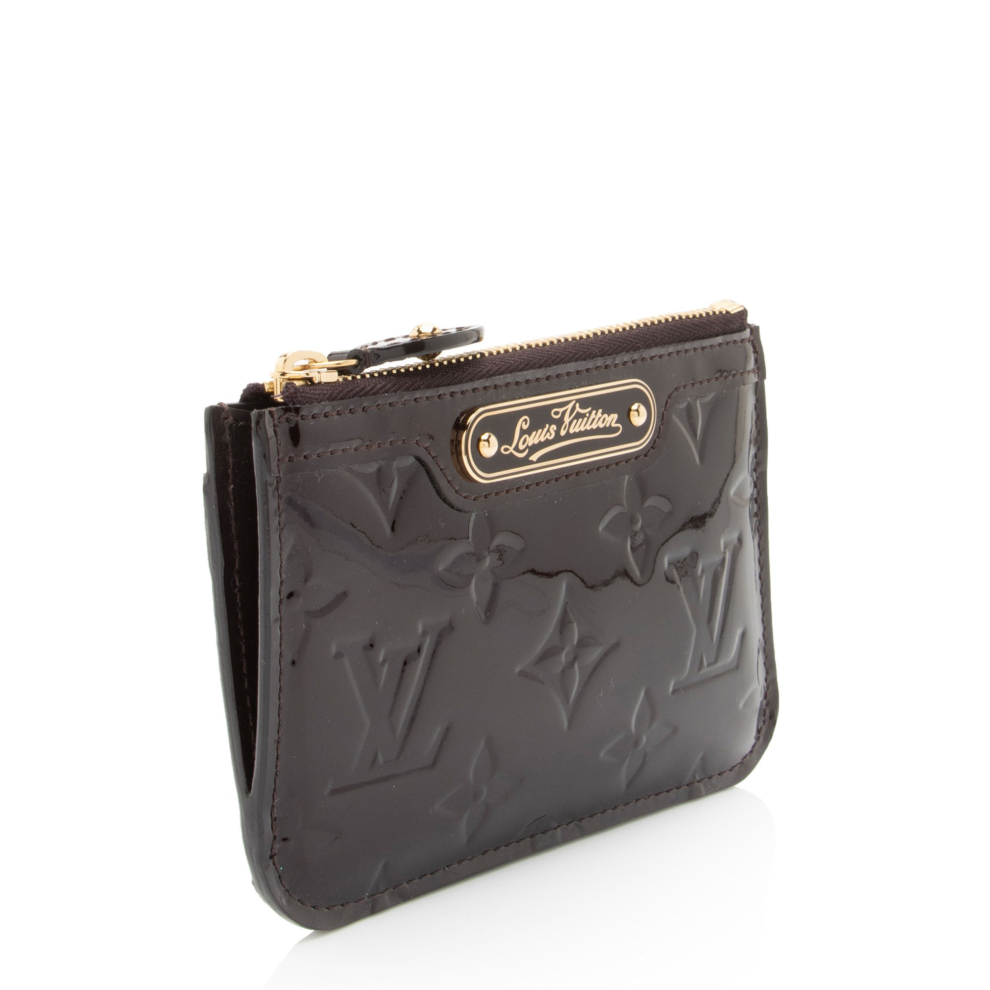 Louis Vuitton Monogram Vernis Key Pouch (SHF-UGUw5z)