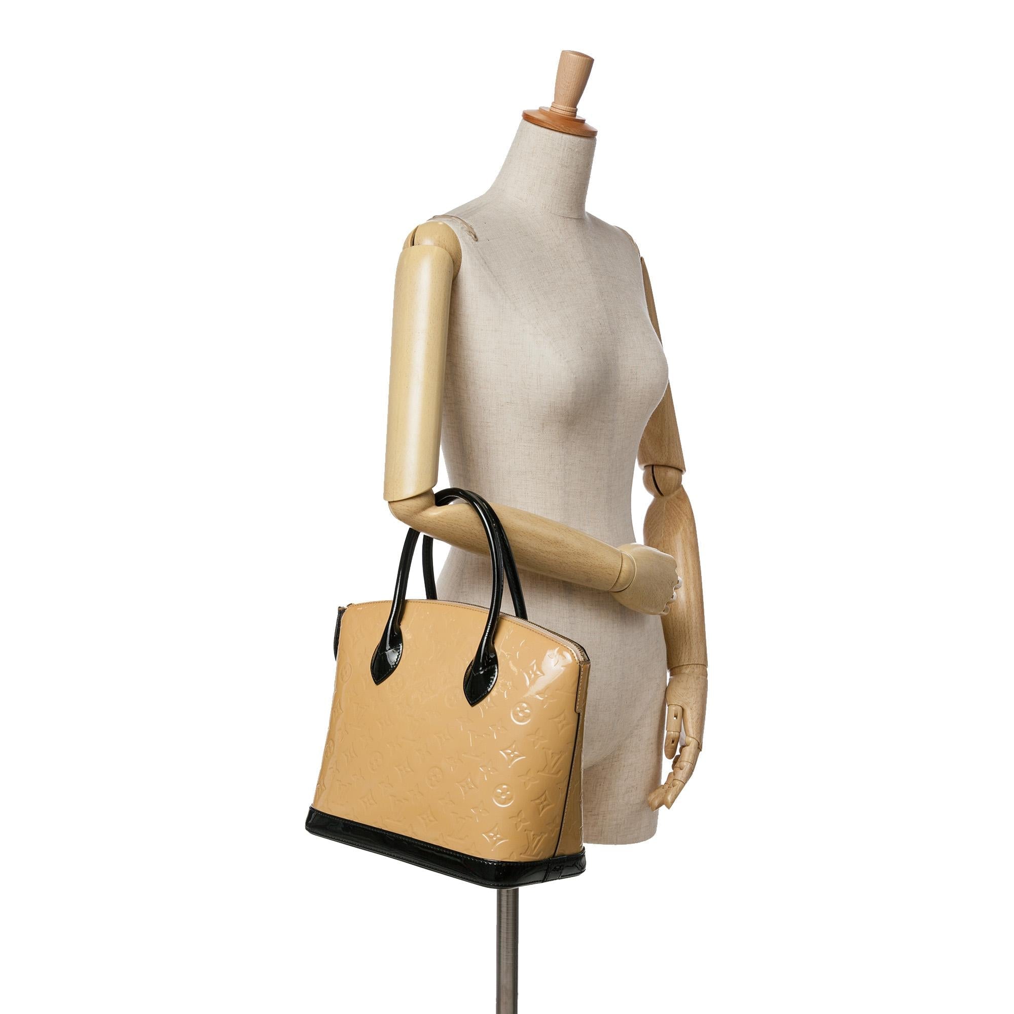 Louis Vuitton Monogram Vernis Lockit PM