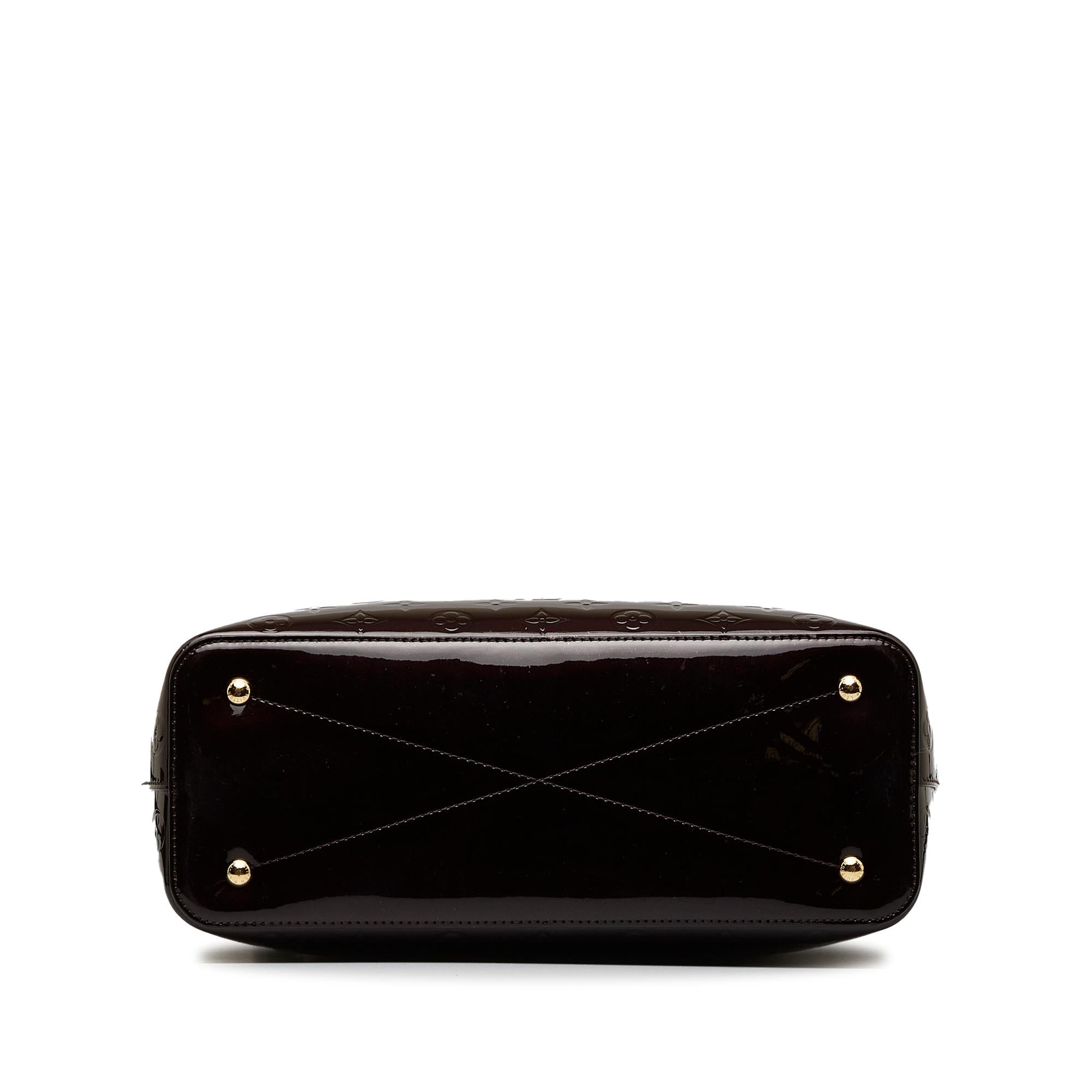 Louis Vuitton Monogram Vernis Long Beach MM (SHG-6biDTS)