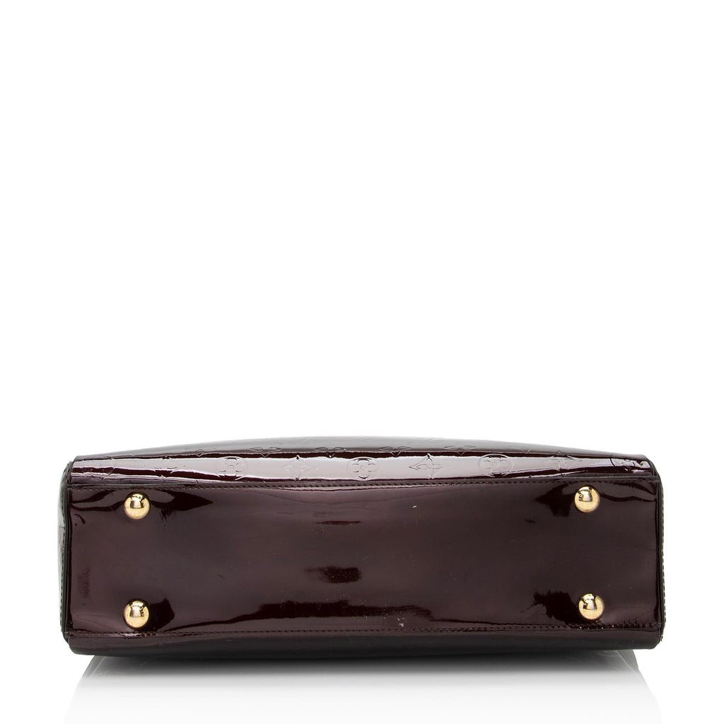 Louis Vuitton Monogram Vernis Melrose Avenue Satchel (SHF-22462)
